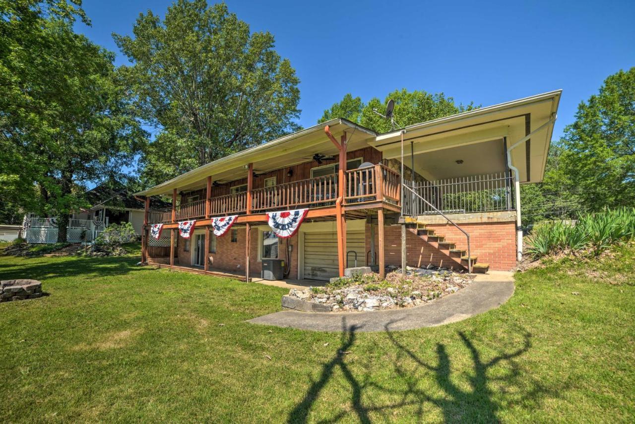 Waterfront Tennessee Home On Kentucky Lake With Deck Springville Exterior foto