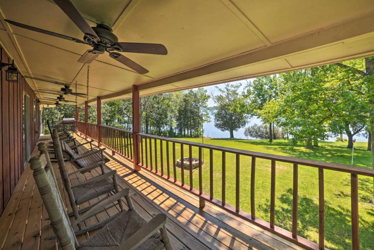 Waterfront Tennessee Home On Kentucky Lake With Deck Springville Exterior foto